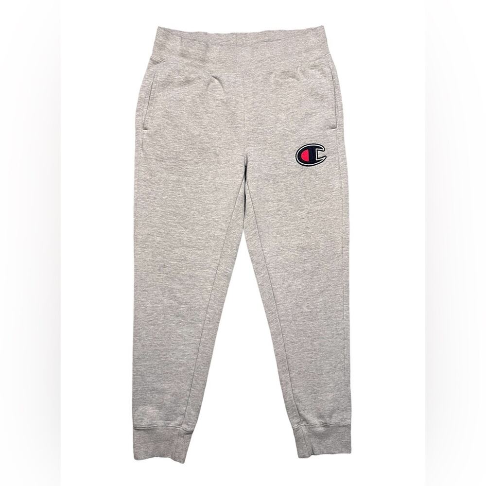Champion Reverse Weave Big C Embroidered Cuffed Jogger Sweatpants Womens Small